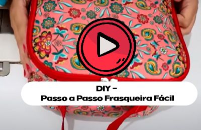 DIY - Passo a Passo Frasqueira Fácil